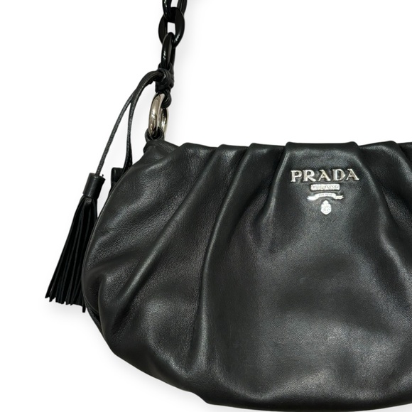 Prada vintage leather shoulder bag - Picture 3 of 6
